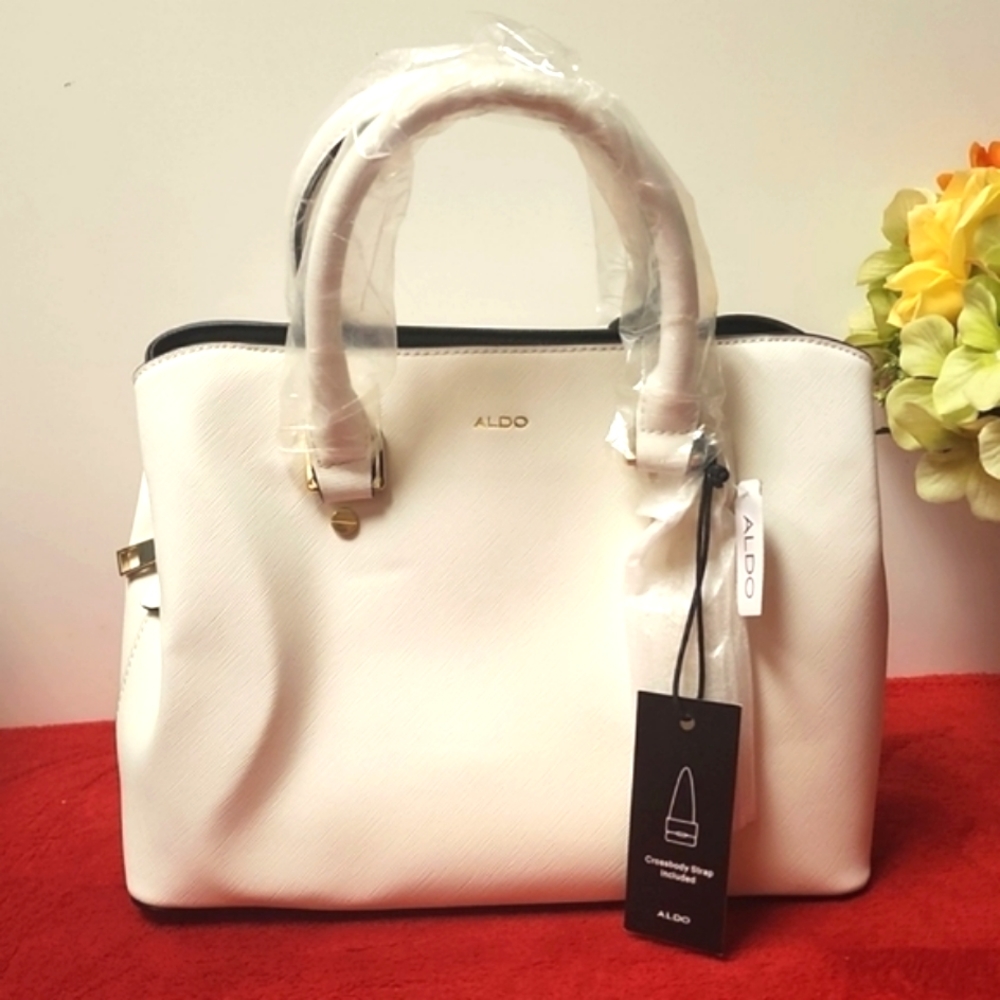 Aldo White Crossbody Bag